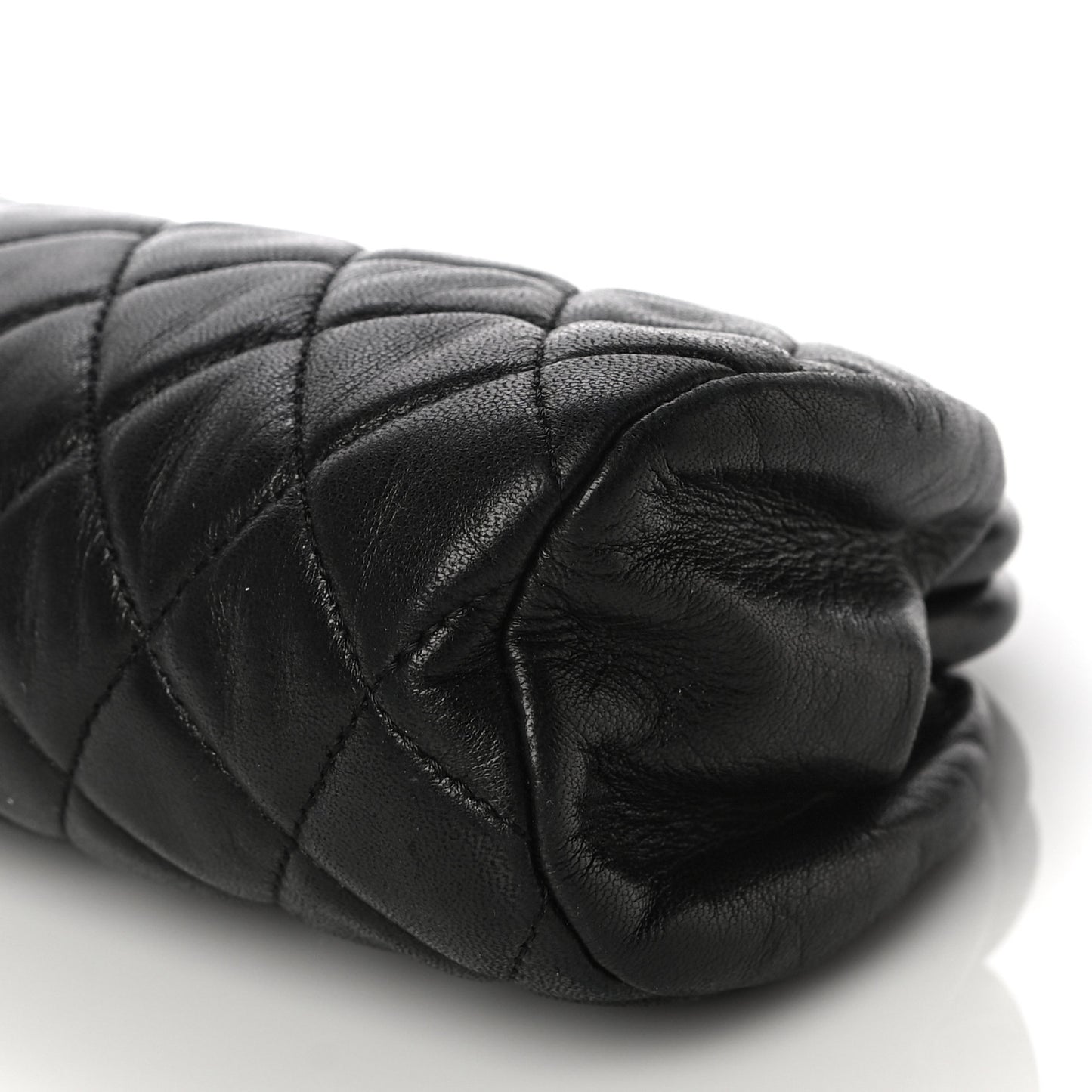 Lambskin Quilted Timeless Clutch Black