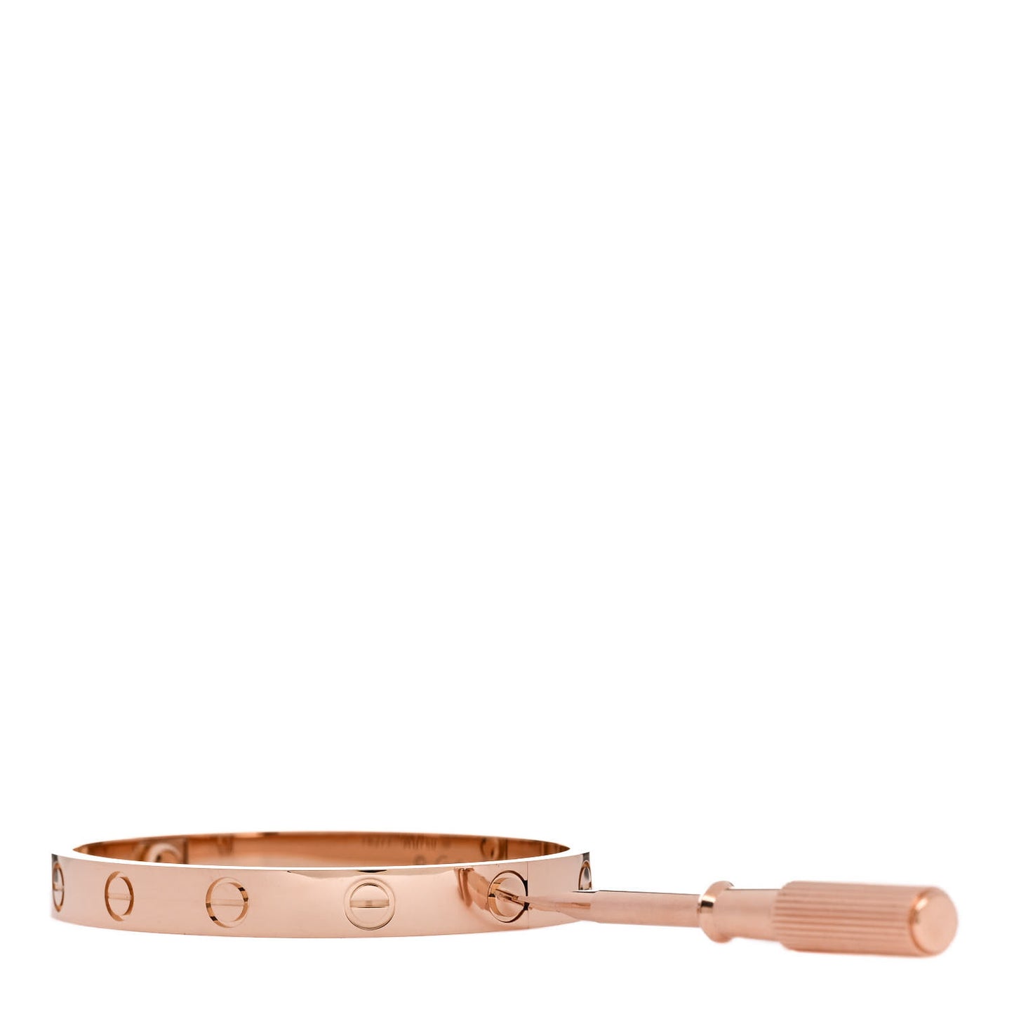 18K Pink Gold LOVE Bracelet 15