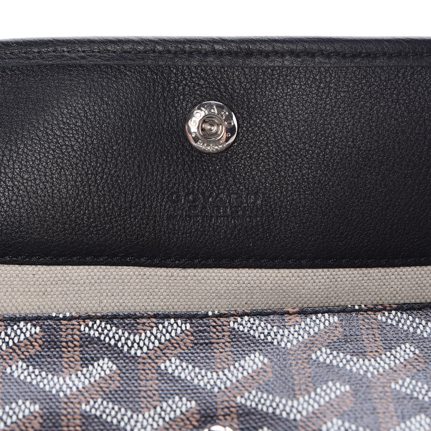 Goyard Goyardine Pouch Black 6 of 6