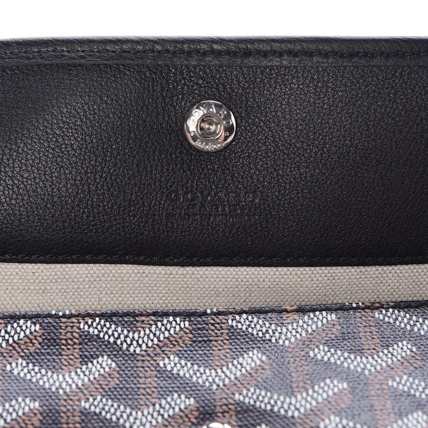Goyardine Pouch Black
