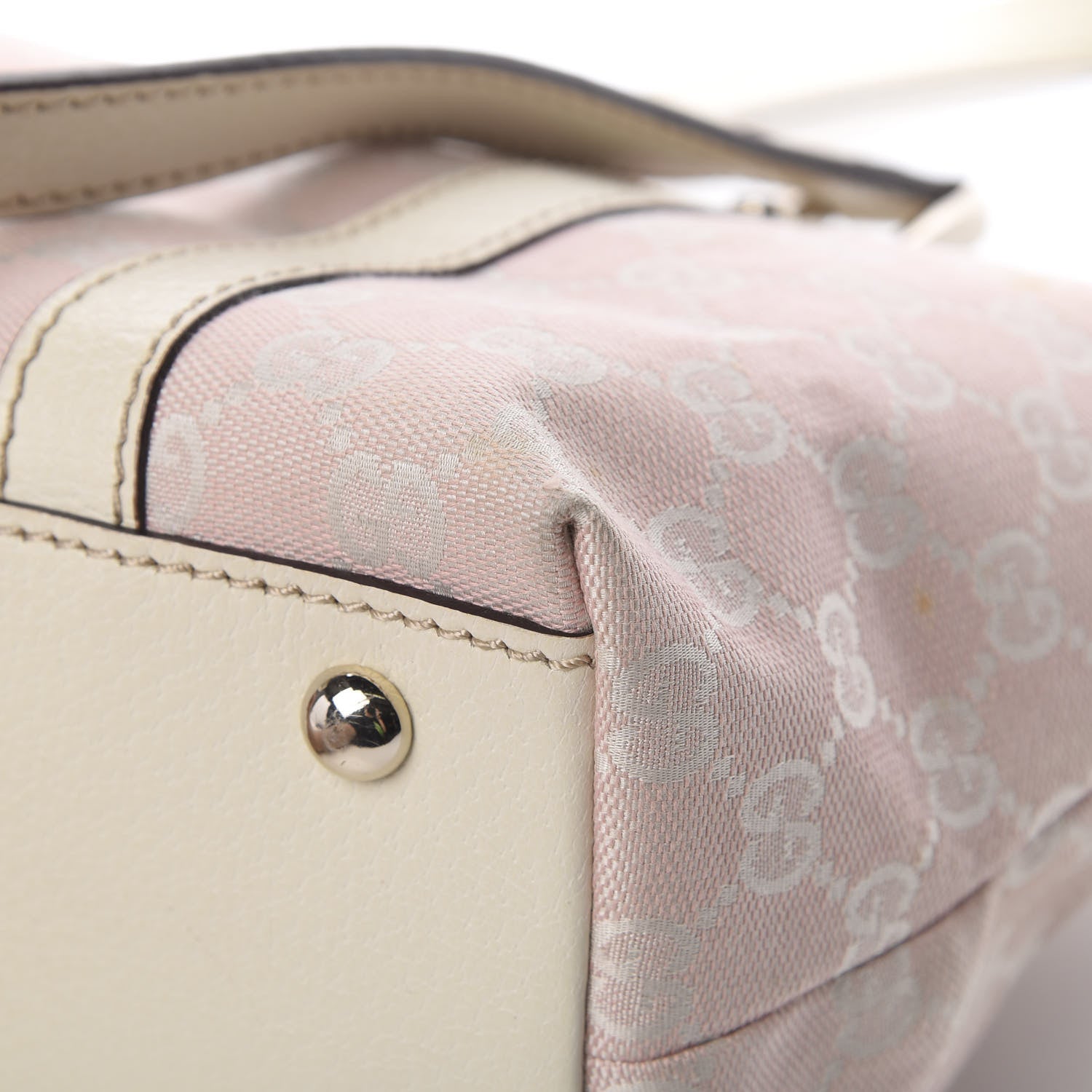 Gucci Monogram Medium Abbey Tote Pink 10 of 20