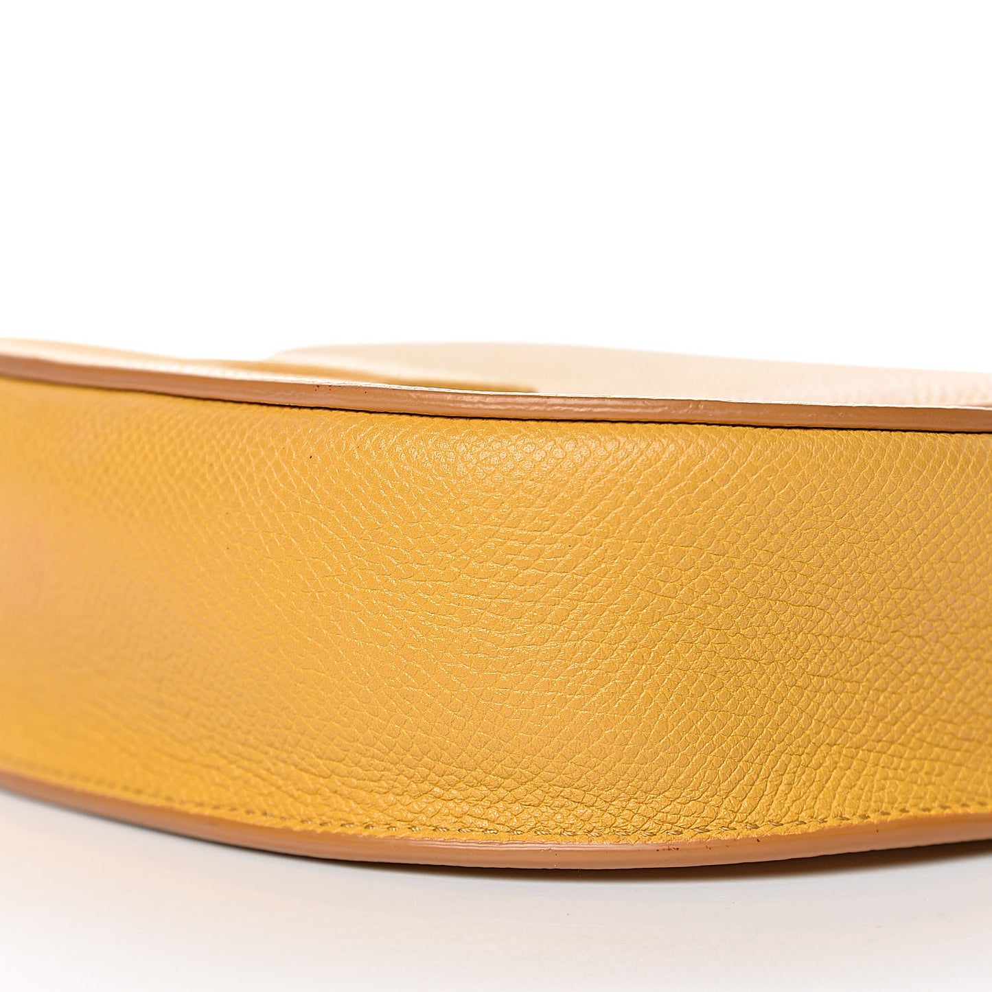 Baby Grained Calfskin Small Trotteur Saffron