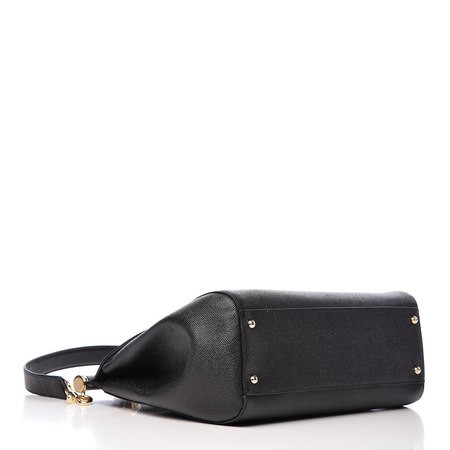 Dolce & Gabbana Dauphine Large Miss Sicily Satchel Black 4 of 10