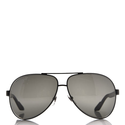 Gucci GG Web Aviator GG1951S Sunglasses Black 2 of 8