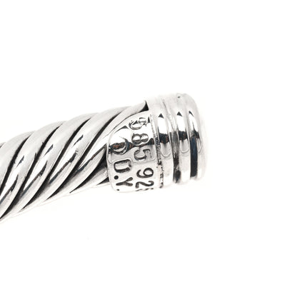 David Yurman Sterling Silver 14K Yellow Gold 5mm Cable Classics Single Station Bracelet 3 of 3