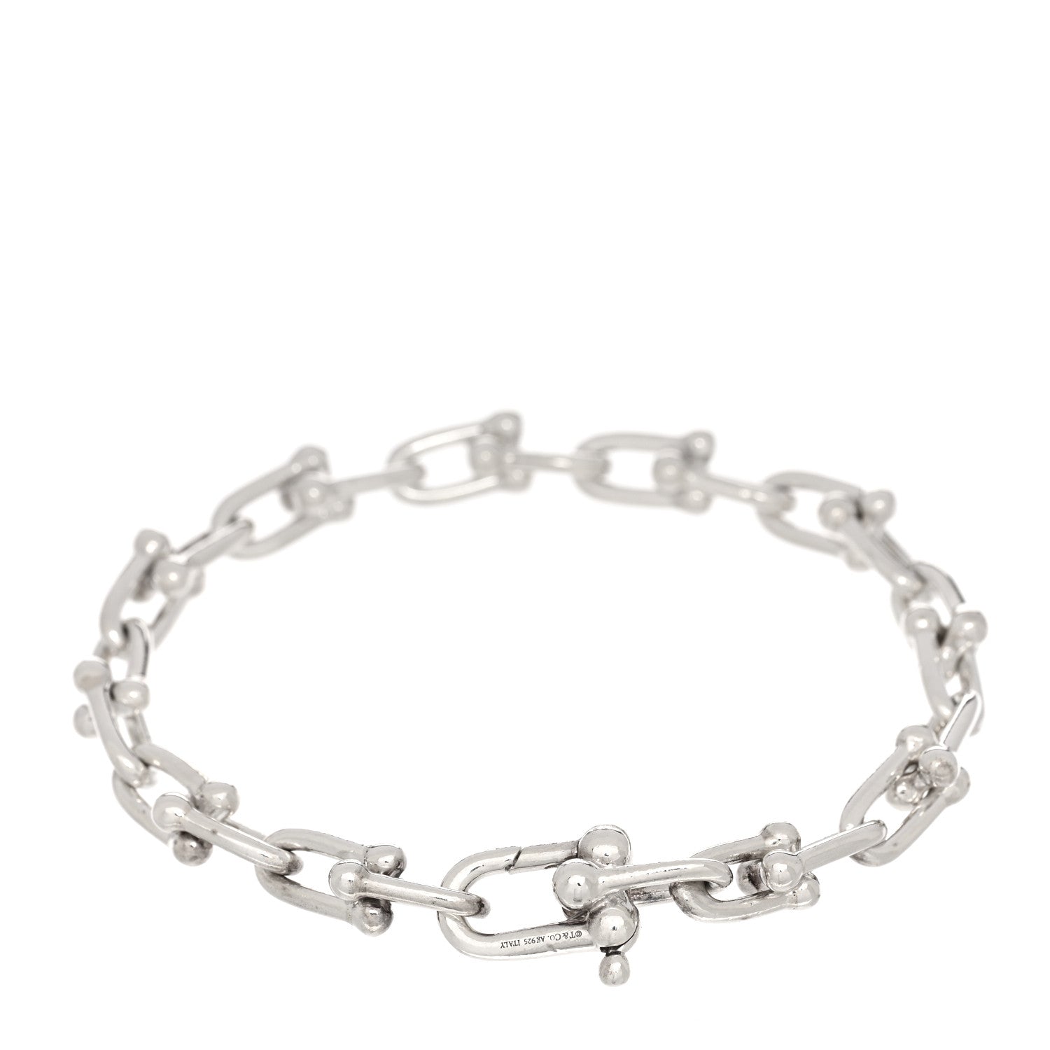 Tiffany Sterling Silver Small HardWear Link Bracelet 2 of 4