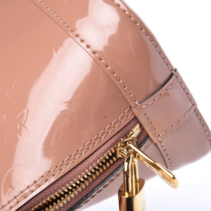 Louis Vuitton Vernis Alma BB Rose Velours 8 of 9