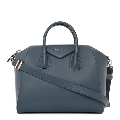 Givenchy Sugar Goatskin Medium Antigona Mineral Blue 1 of 13