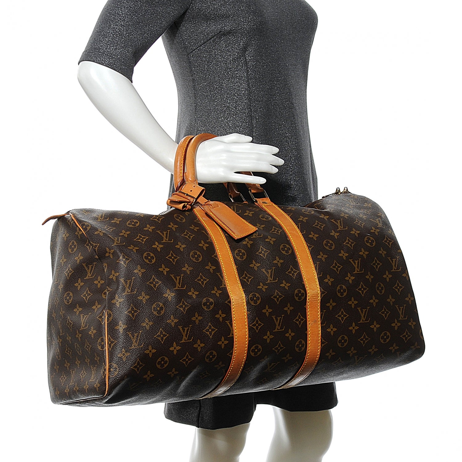 Louis Vuitton Monogram Keepall 55 2 of 8