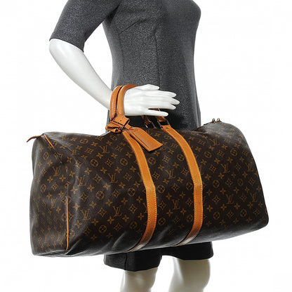 Louis Vuitton Monogram Keepall 55 2 of 8