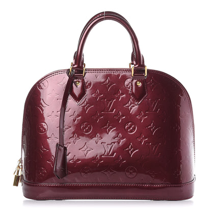 Louis Vuitton Vernis Alma PM Rouge Fauviste 1 of 11