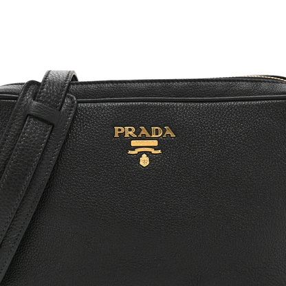 Prada Vitello Phenix Camera Bag Black 9 of 11