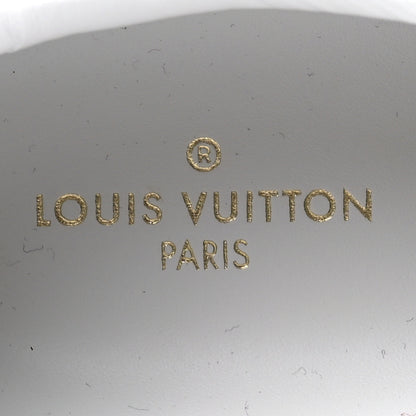 Louis Vuitton Calfskin Iridescent Monogram Rivoli Sneakers 9.5 White 9 of 10