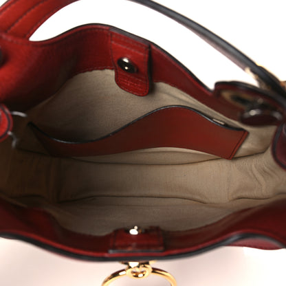 Chloe Calfskin Medium Tess Hobo Sepia Brown 5 of 12