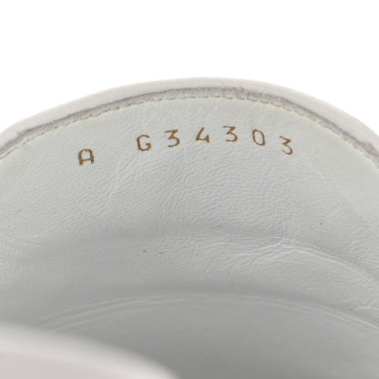Chanel Lambskin CC Mules 41 White 8 of 9