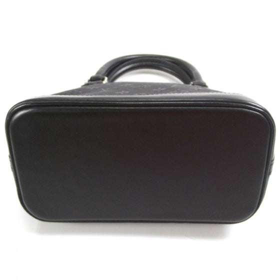 Louis Vuitton Satin Monogram Little Alma Black 3 of 7