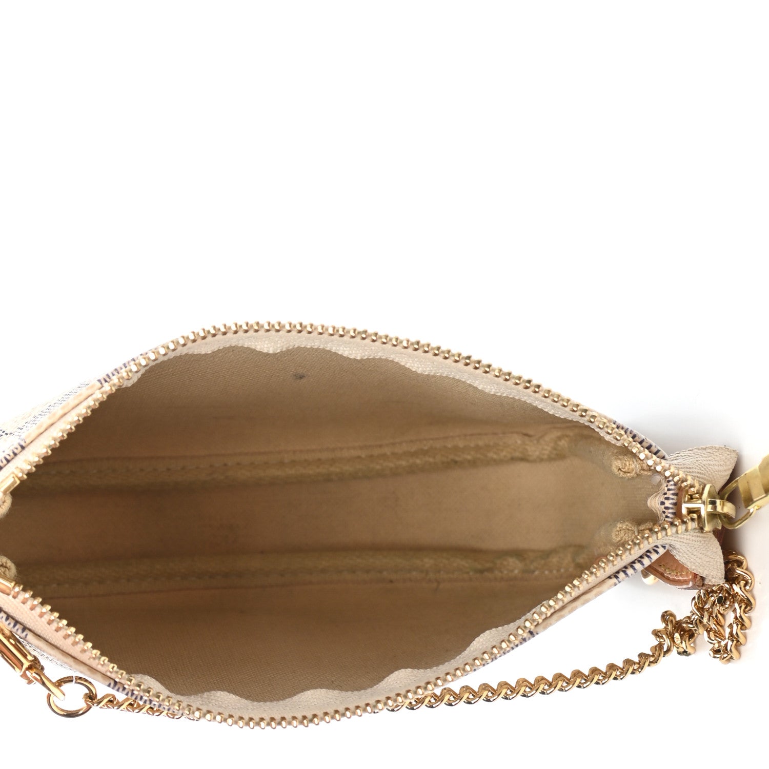 Louis Vuitton Damier Azur Mini Pochette Accessories 5 of 8