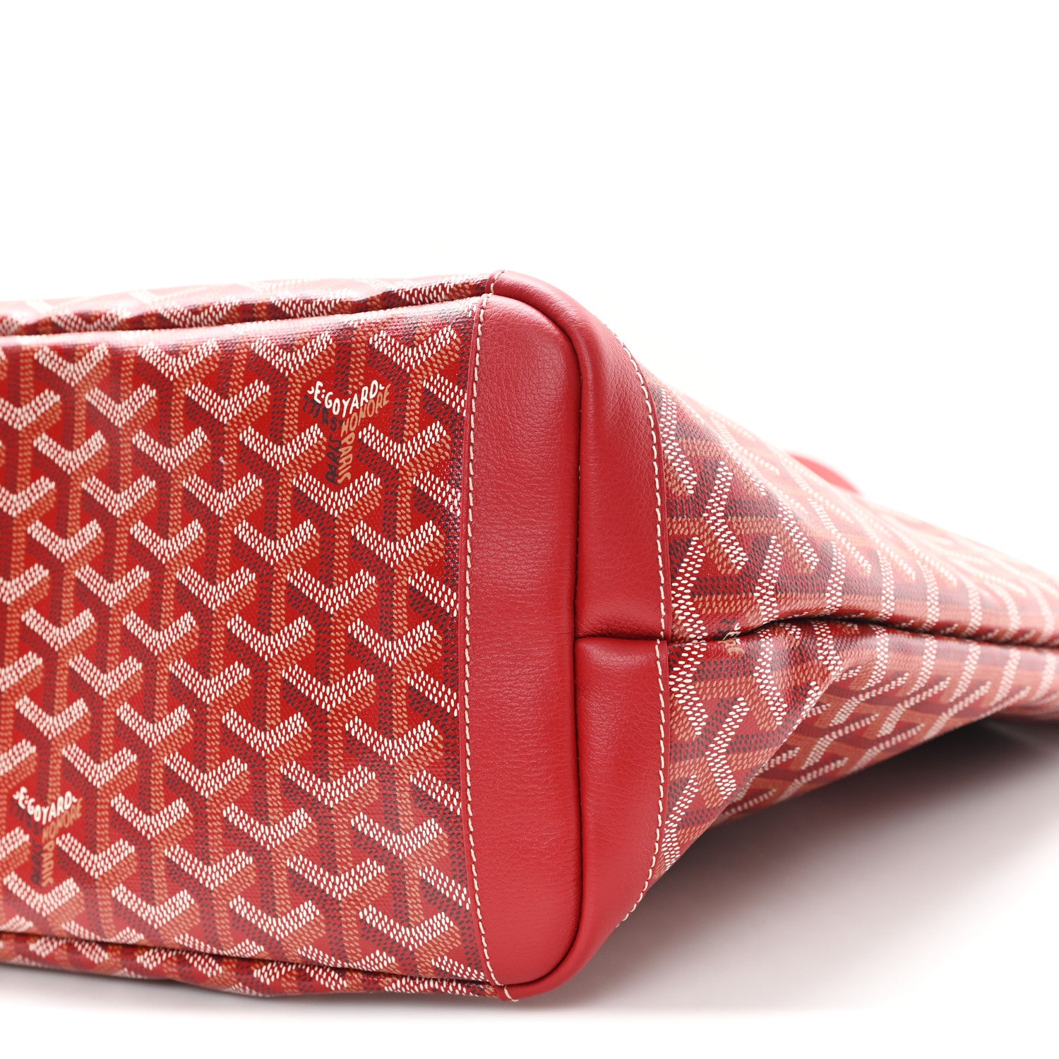 Goyard Goyardine Artois MM Red 9 of 9