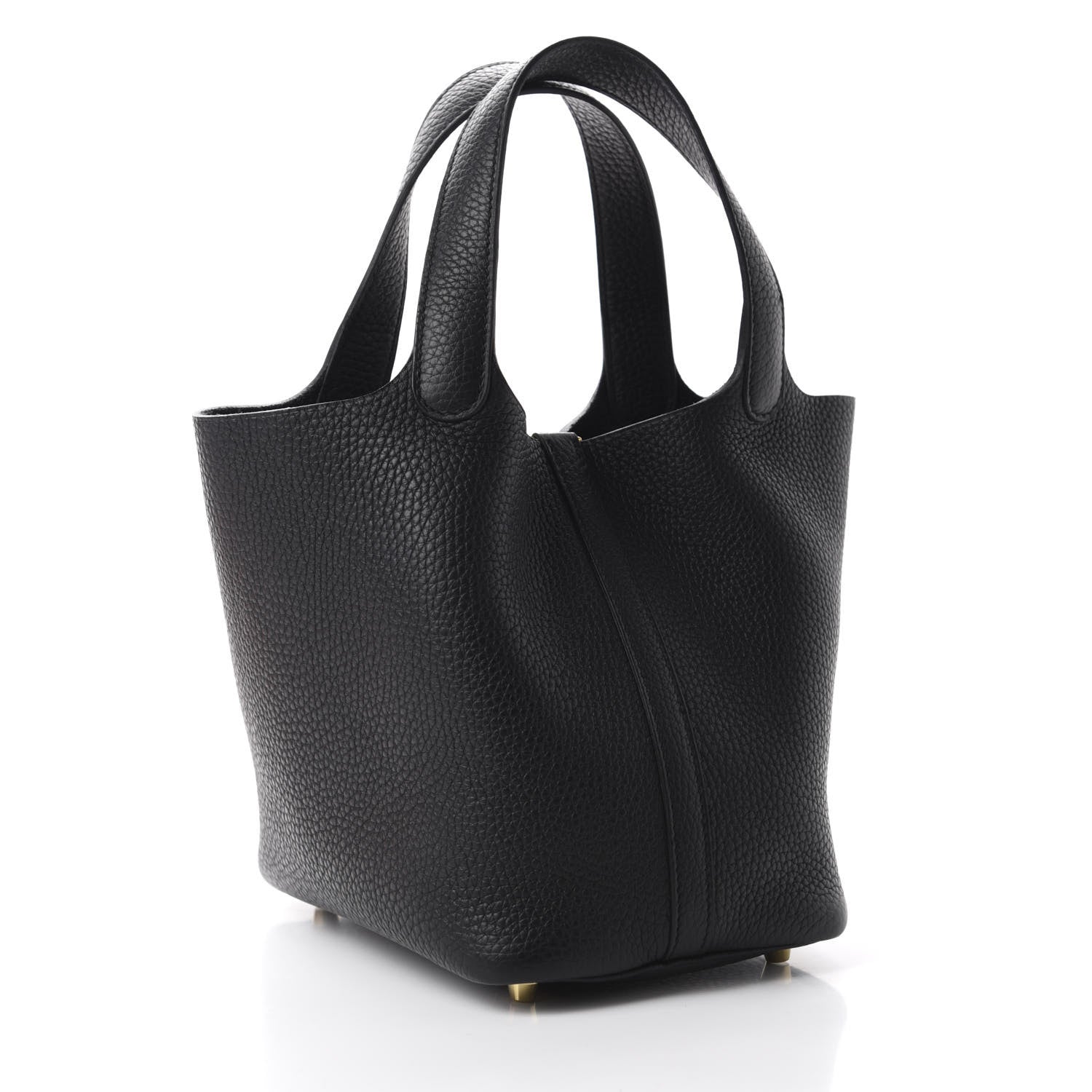 Hermes Taurillon Clemence Picotin Lock 18 PM Black 3 of 11
