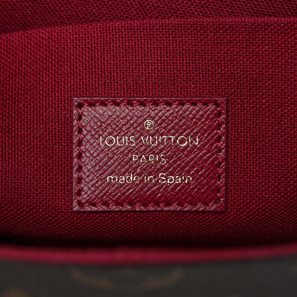 Louis Vuitton Monogram Pochette Felicie Chain Wallet Fuchsia 5 of 8