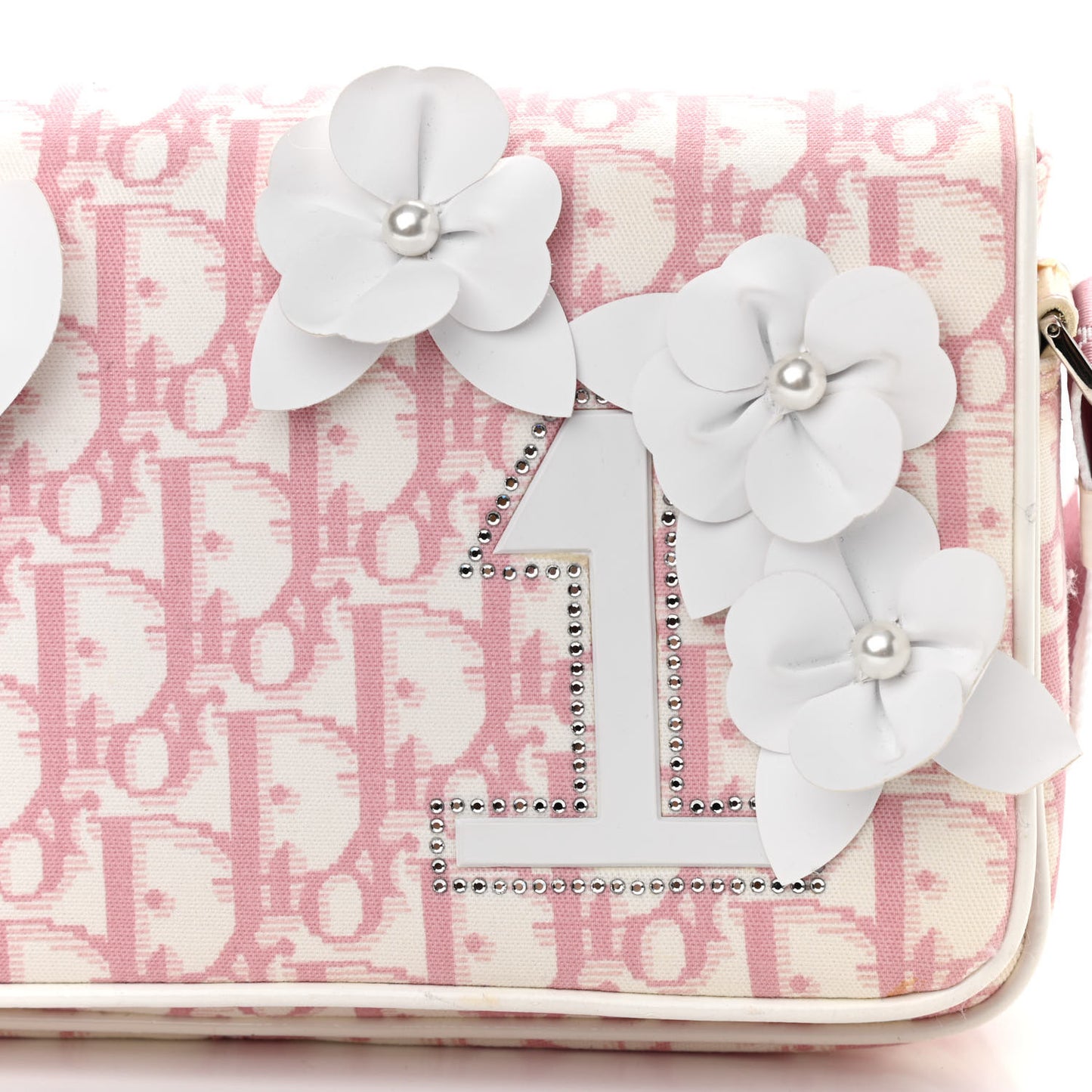 Monogram Girly Shoulder Bag Pink