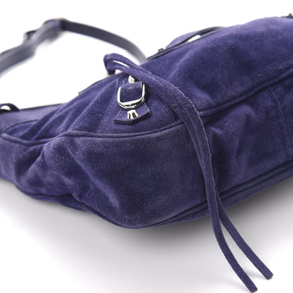 Balenciaga Baby Daim Suede Classic Hardware Hip Bleu Nuit 8 of 8