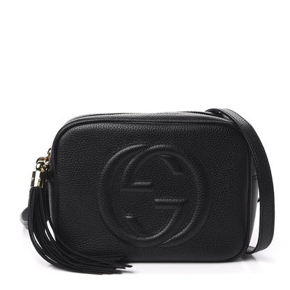 Gucci Pebbled Calfskin Small Soho Disco Bag Black 1 of 10