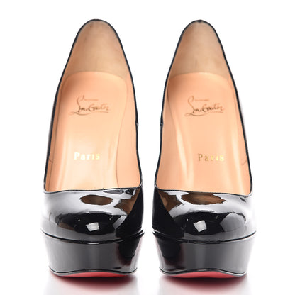 Christian Louboutin Patent Bianca 140 Pumps 37.5 Black 2 of 9
