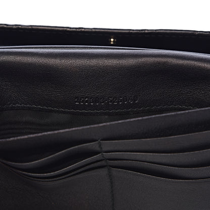 Gucci Guccissima Continental Flap Wallet Black 7 of 13