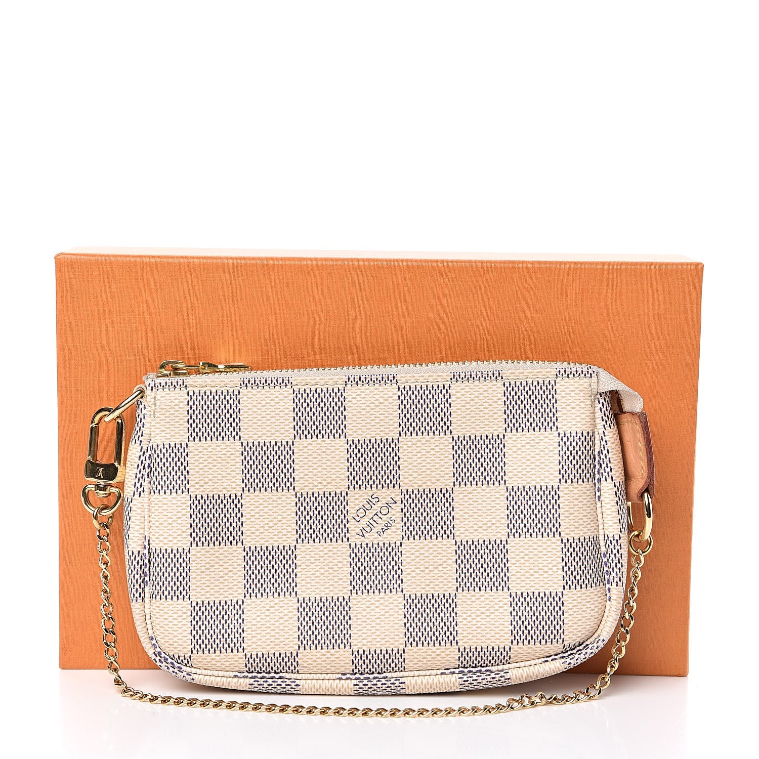 Louis Vuitton Damier Azur Mini Pochette Accessories 8 of 8