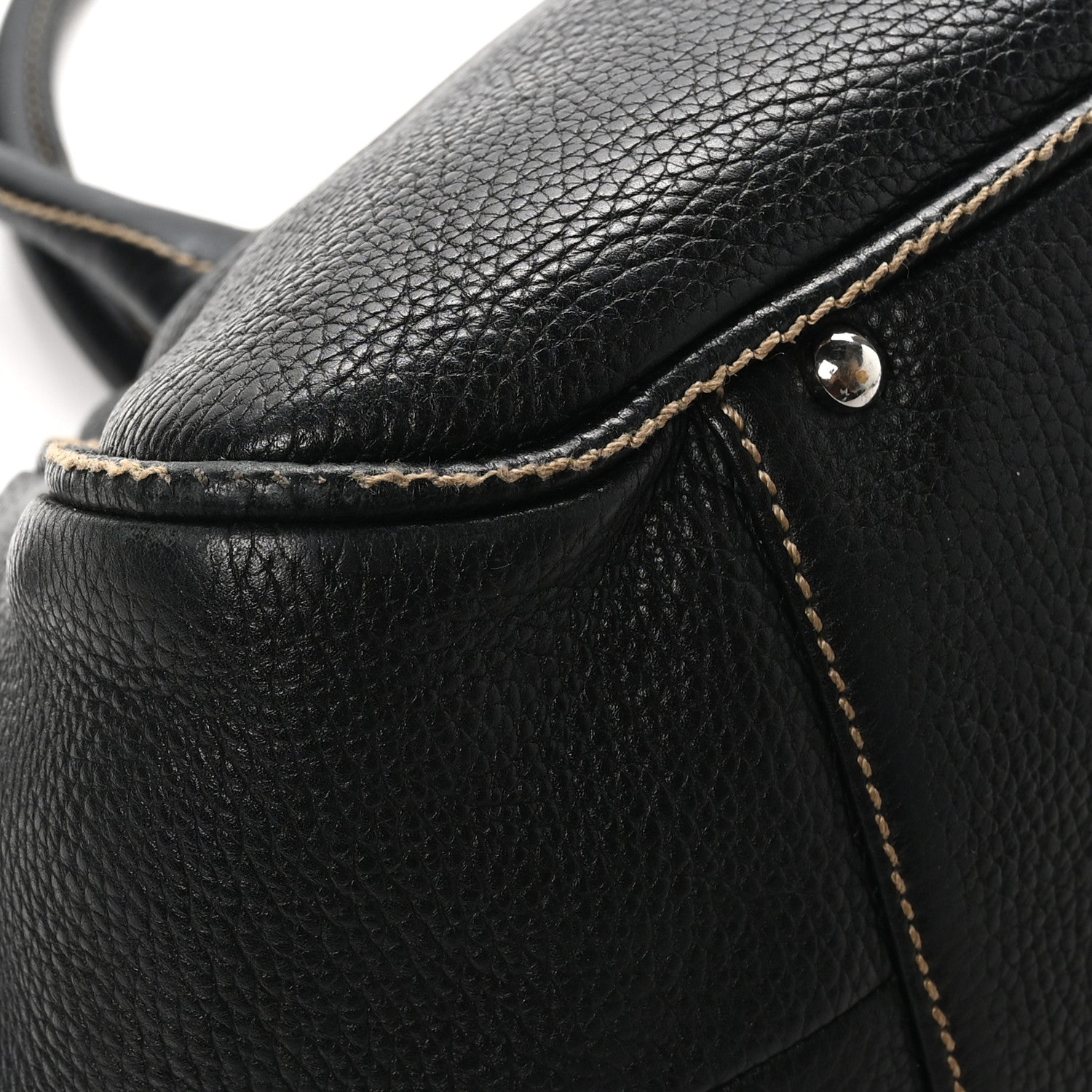 Chanel Calfskin Tassel Bowler Black 12 of 16