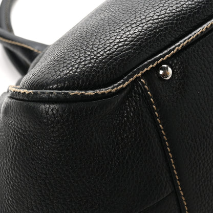 Chanel Calfskin Tassel Bowler Black 12 of 16