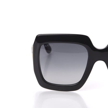 Gucci Acetate Square Frame Sunglasses GG0053S Black 7 of 8