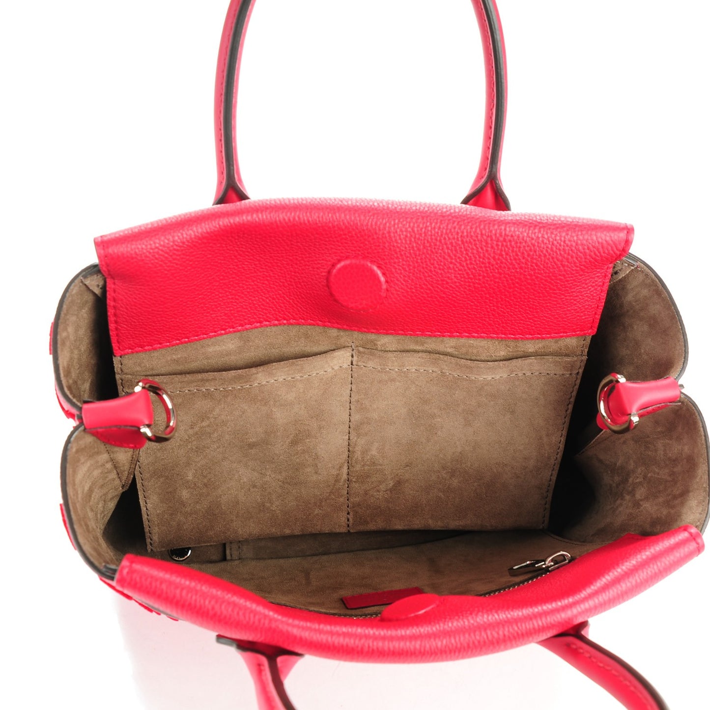 Veau Cachemire Tote W BB Framboise
