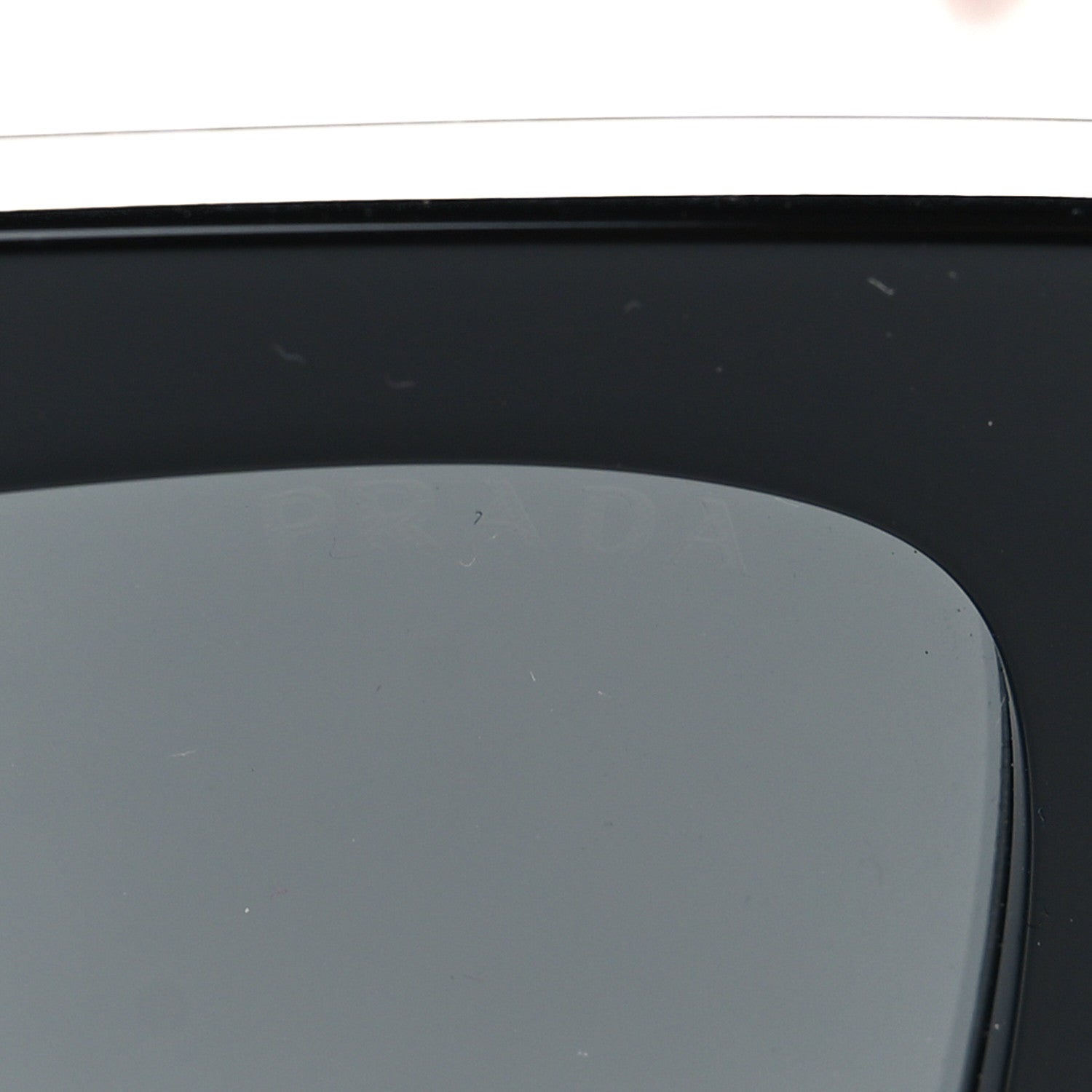 Prada Acetate Square Sunglasses SPR 15Y Slate Gray 7 of 8