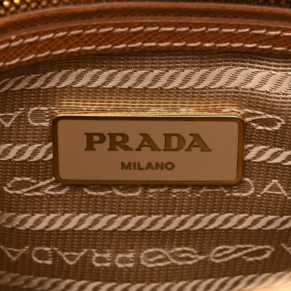 Prada Saffiano Lux Small Promenade Tote Caramel 6 of 10