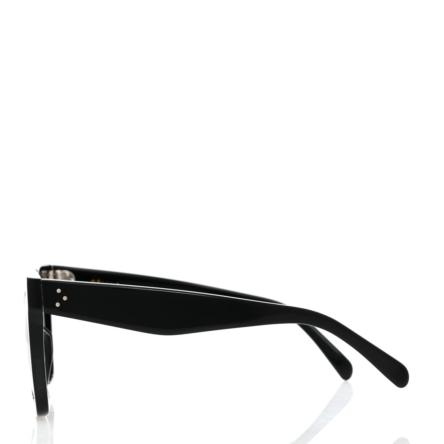 Celine Acetate Tilda Sunglasses CL 41076/S Black 3 of 8