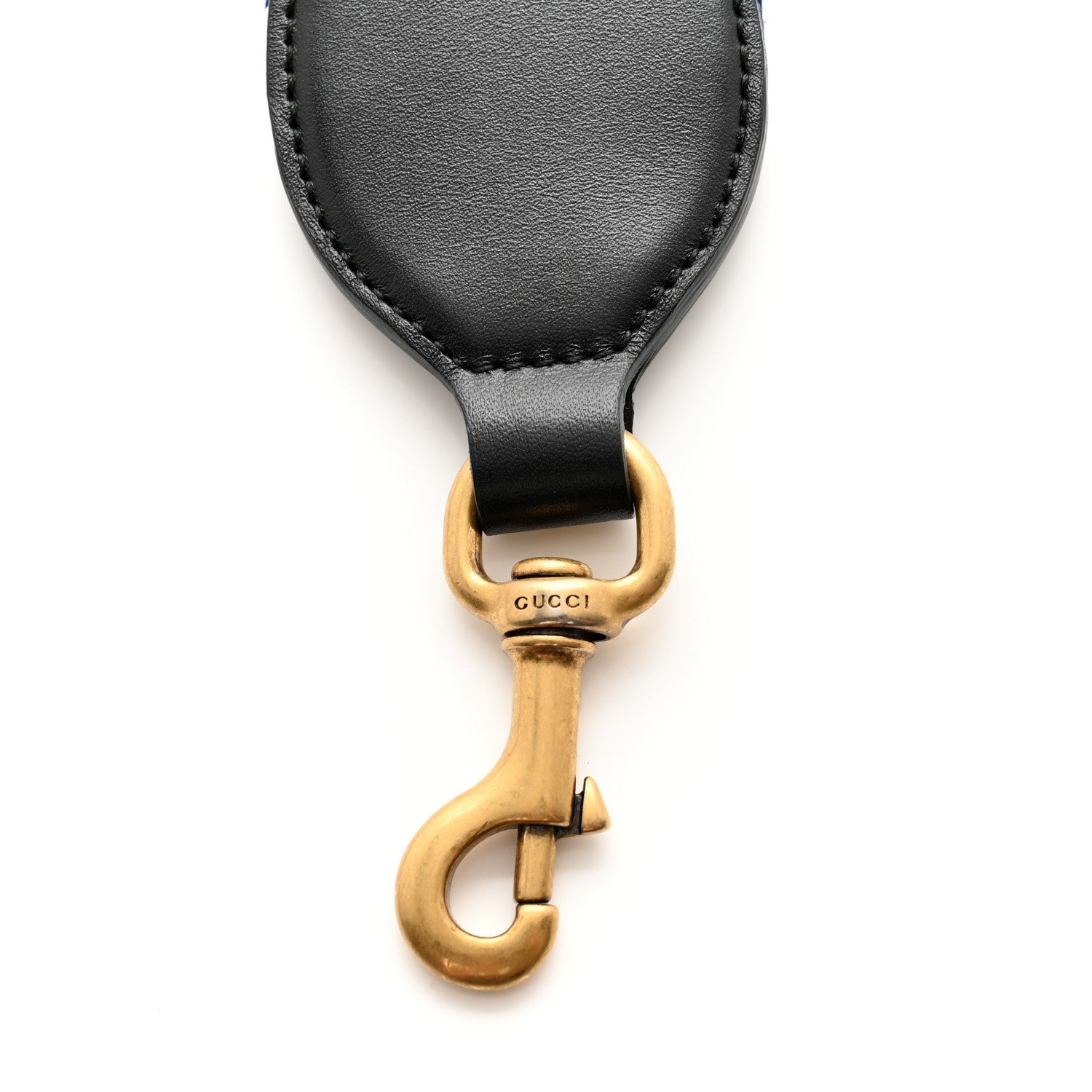 Gucci Canvas Web Shoulder Strap Navy Red White Black 3 of 4