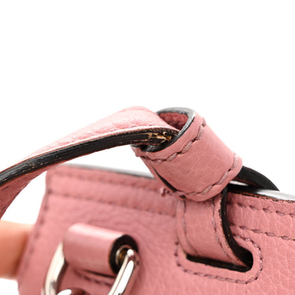 Gucci Cellarius Calfskin Small Bamboo Daily Top Handle Bag Carmine Rose 13 of 13