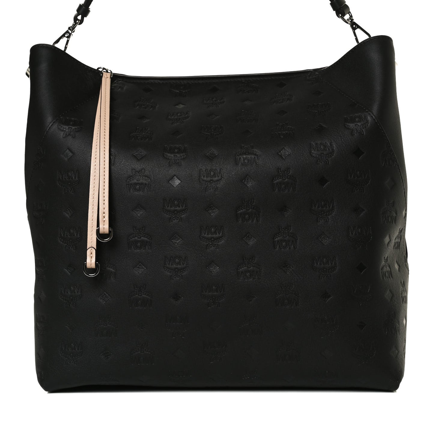 Calfskin Ottomar Large Klara Hobo Black