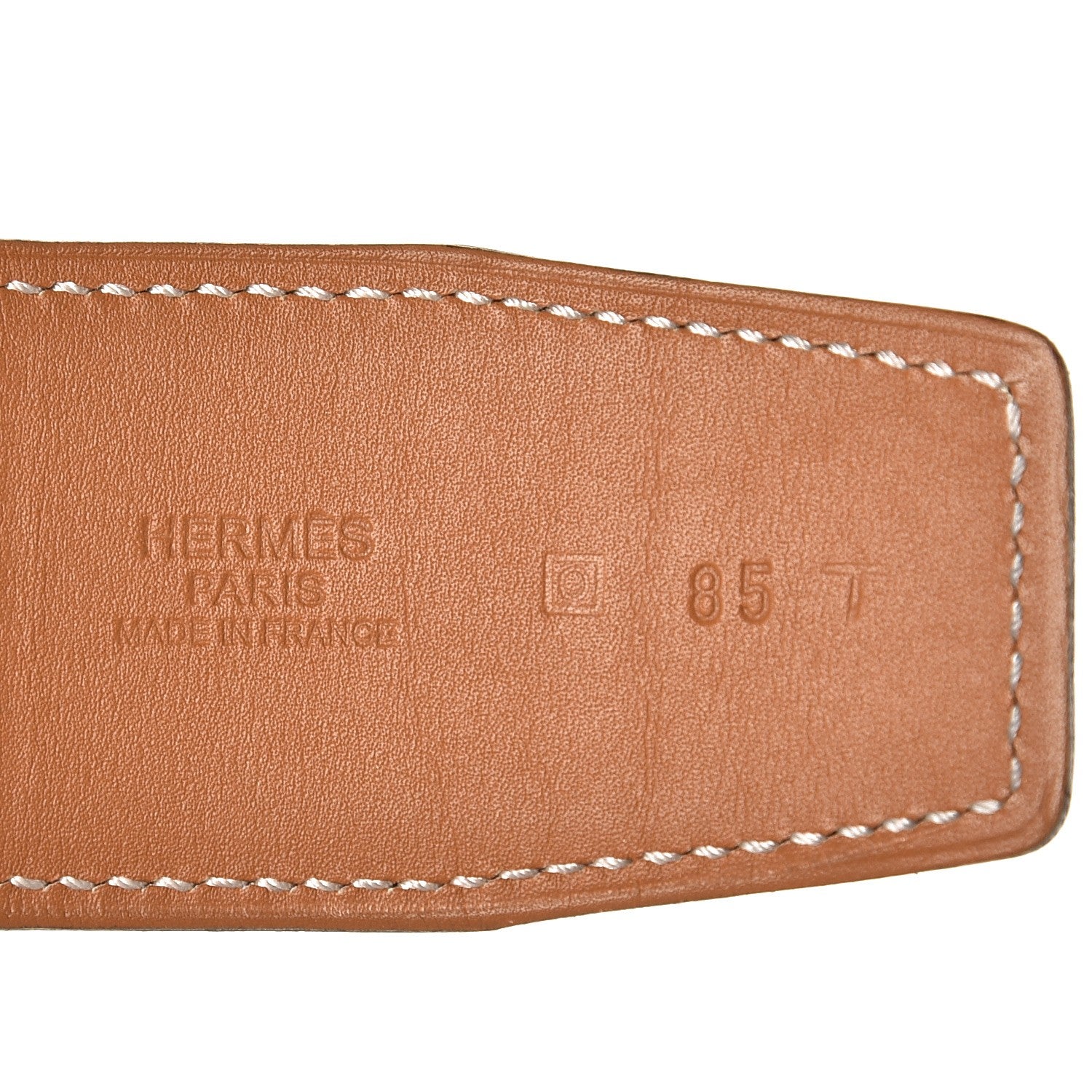 Hermes Box Chamonix 42mm Constance Reversible H Belt 85 Black Natural 3 of 5