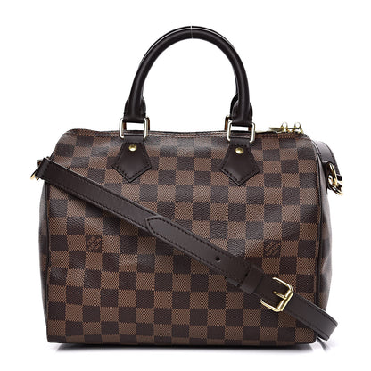 Louis Vuitton Damier Ebene Speedy Bandouliere 25 1 of 11