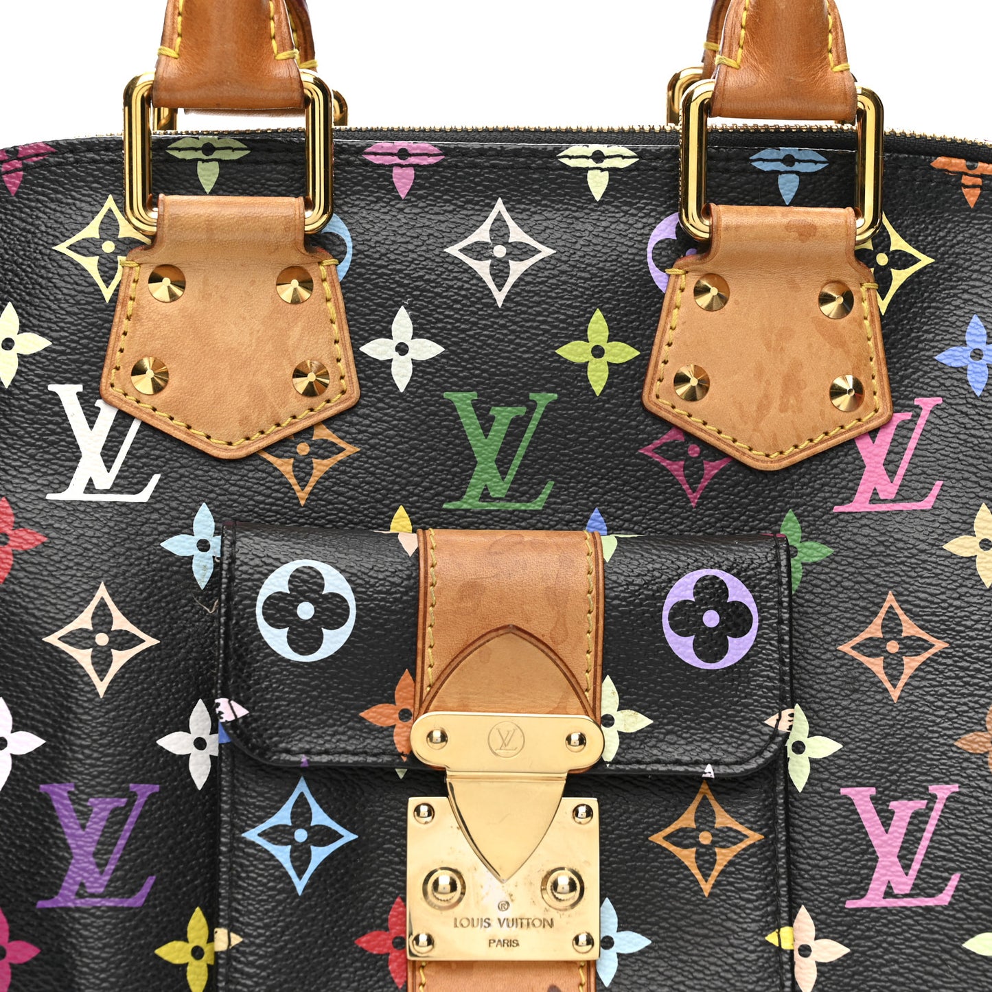 Monogram Multicolor Alma GM Black