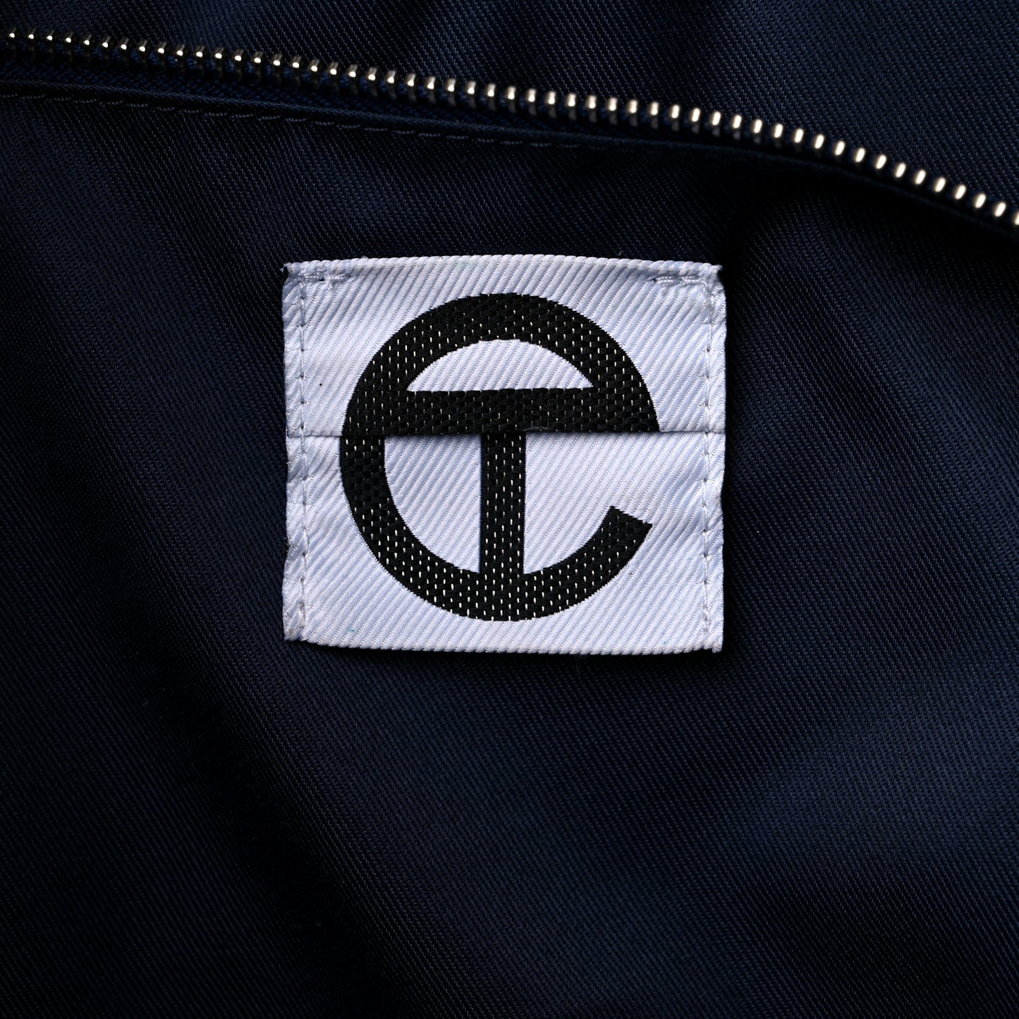 Vegan Leather Large Shopping Bag Navy