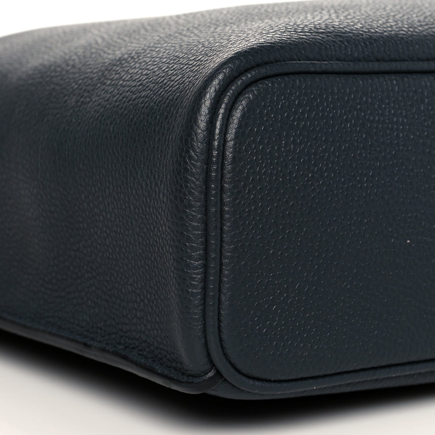 Calfskin Briefcase Navy Blue