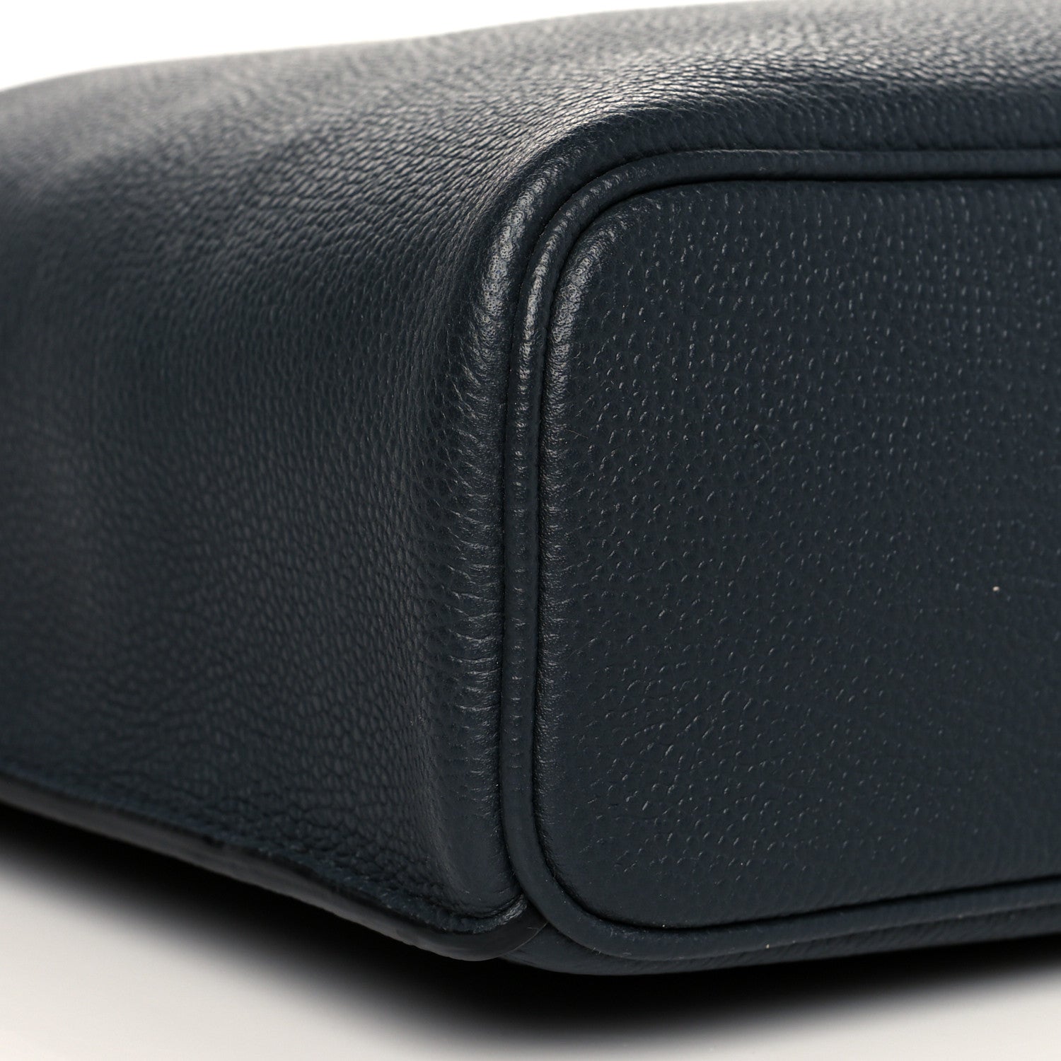 MCM Calfskin Briefcase Navy Blue 8 of 9