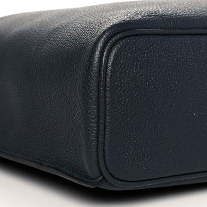 MCM Calfskin Briefcase Navy Blue 8 of 9
