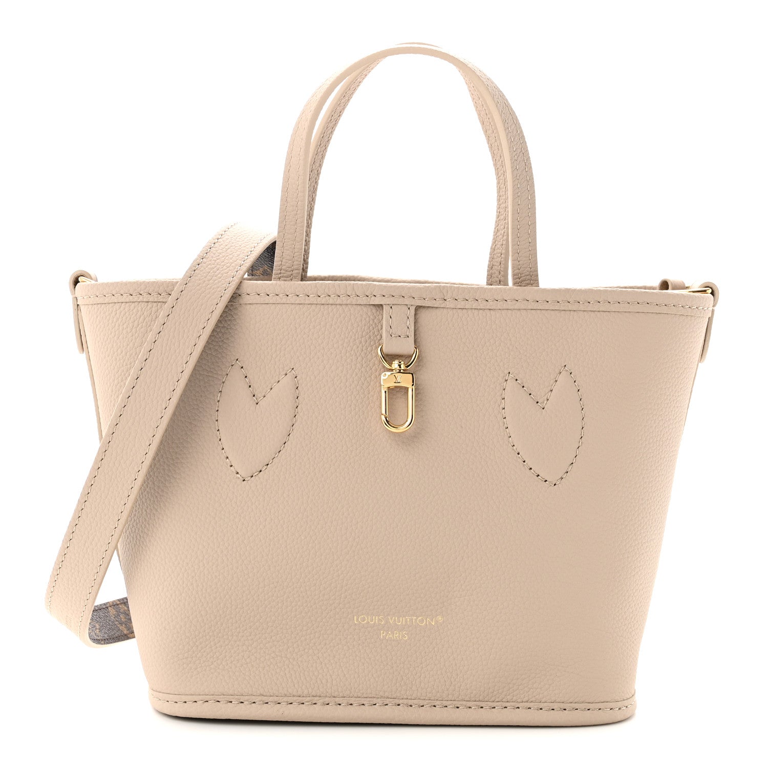 Louis Vuitton Monogram Neverfull Inside Out Bandouliere BB Limestone 1 of 18