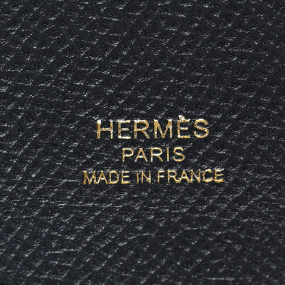 Hermes Epsom 40mm Mousquetons Tressage Shoulder Strap Bleu Indigo Rose Extreme Lime 3 of 4