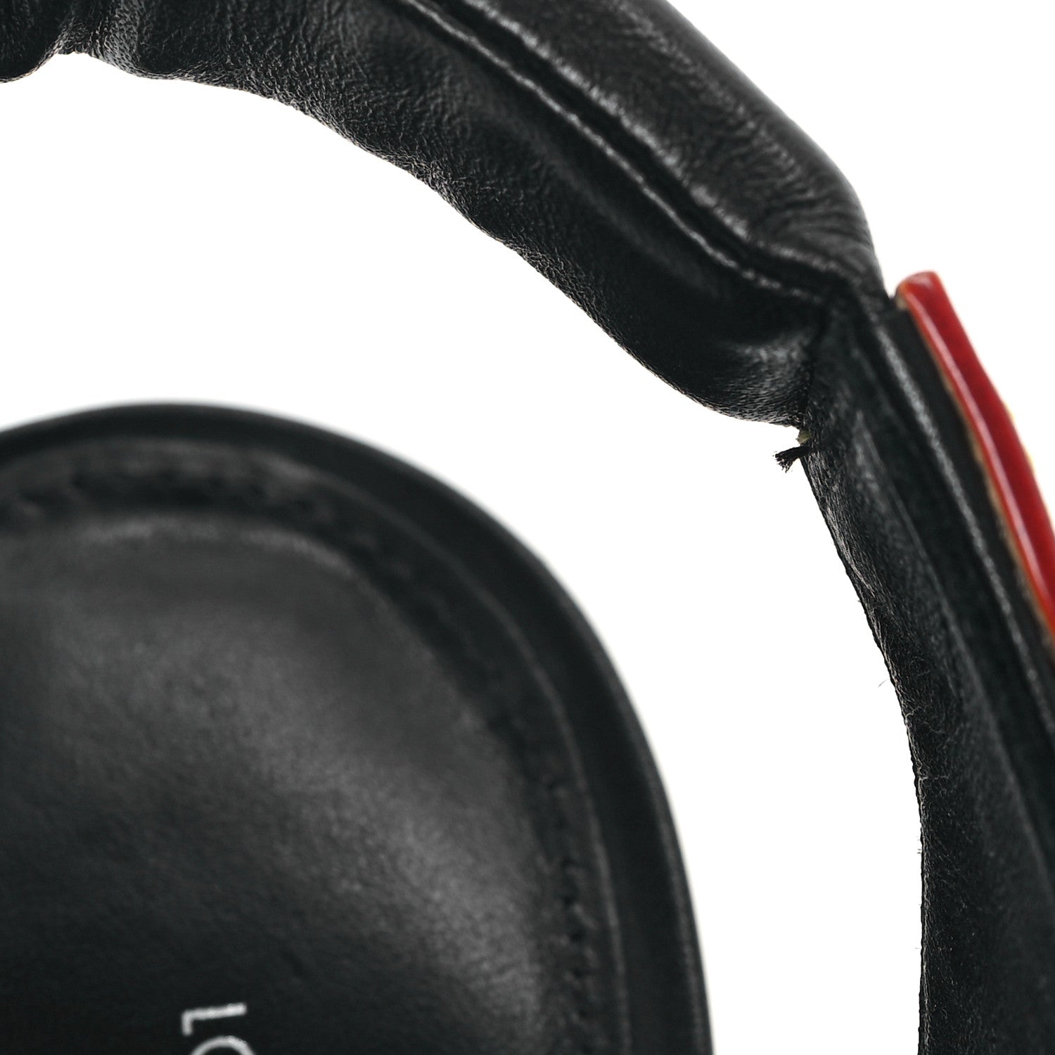 Louis Vuitton Calfskin Allure Slingback Pumps 37 Black 9 of 9